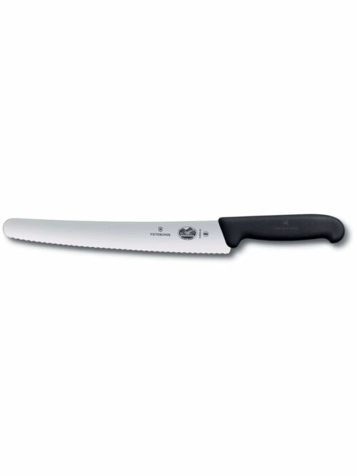 Μαχαίρι τεμαχισμού - ζαχαροπλαστικής 26 εκ. οδοντωτό με λαβή Fibrox - Victorinox