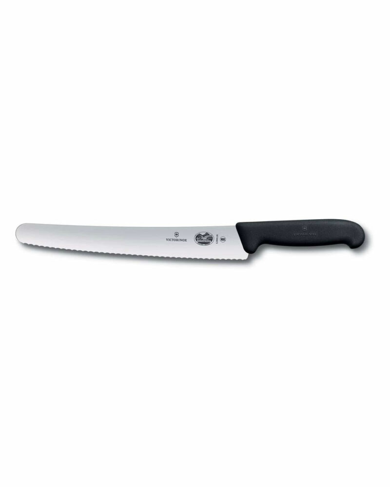Μαχαίρι τεμαχισμού - ζαχαροπλαστικής 26 εκ. οδοντωτό με λαβή Fibrox - Victorinox
