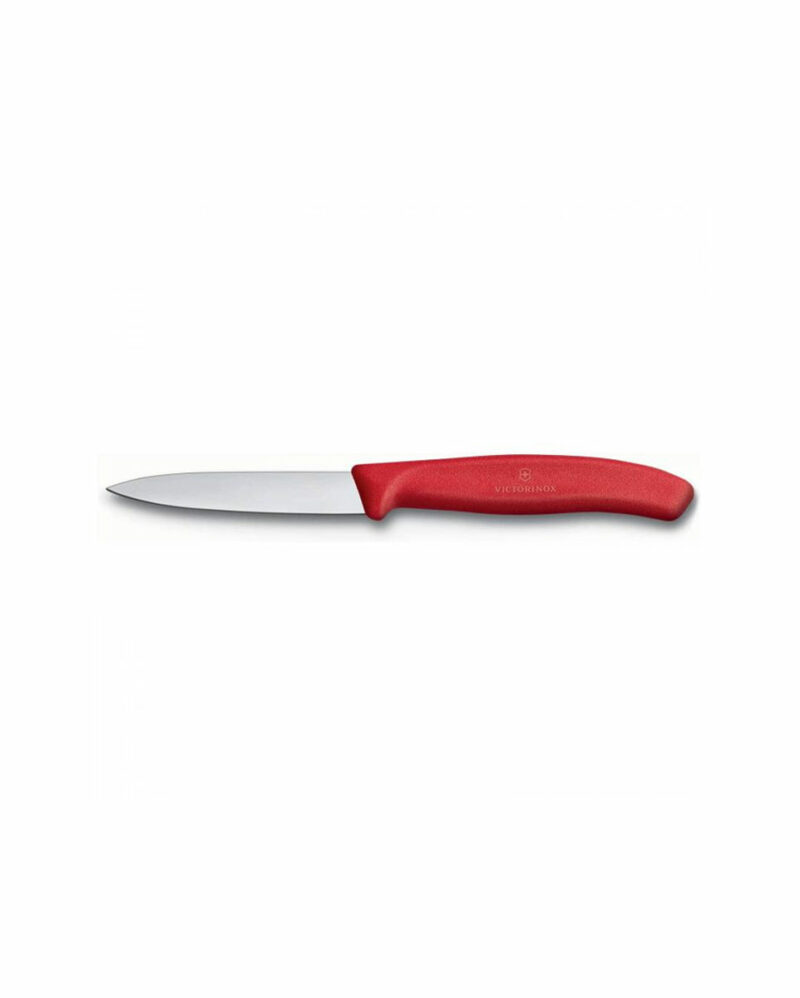 Μαχαίρι κουζίνας μυτερό 8 εκ. με κόκκινη λαβή Swiss Classic της Victorinox