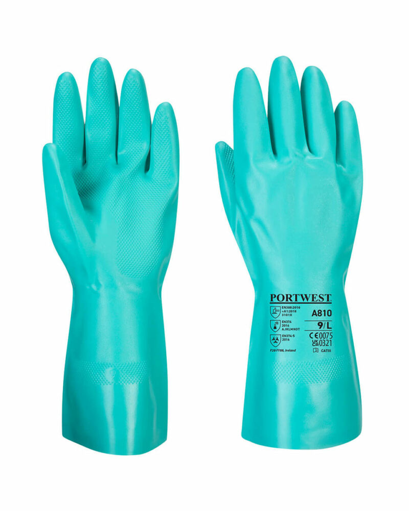 Γάντια για χημική χρήση Nitrosafe A810 – Portwest
