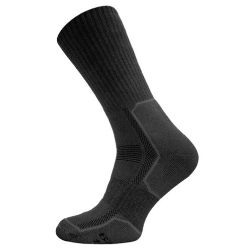 Μαύρες κάλτσες με επίπεδη ραφή toe για την εργασία