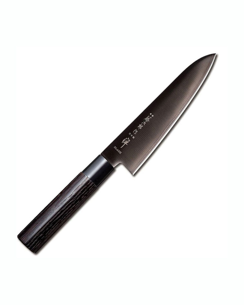 Μαχαίρι σεφ 18 εκ. με λαβή καστανιάς Black Zen - Tojiro