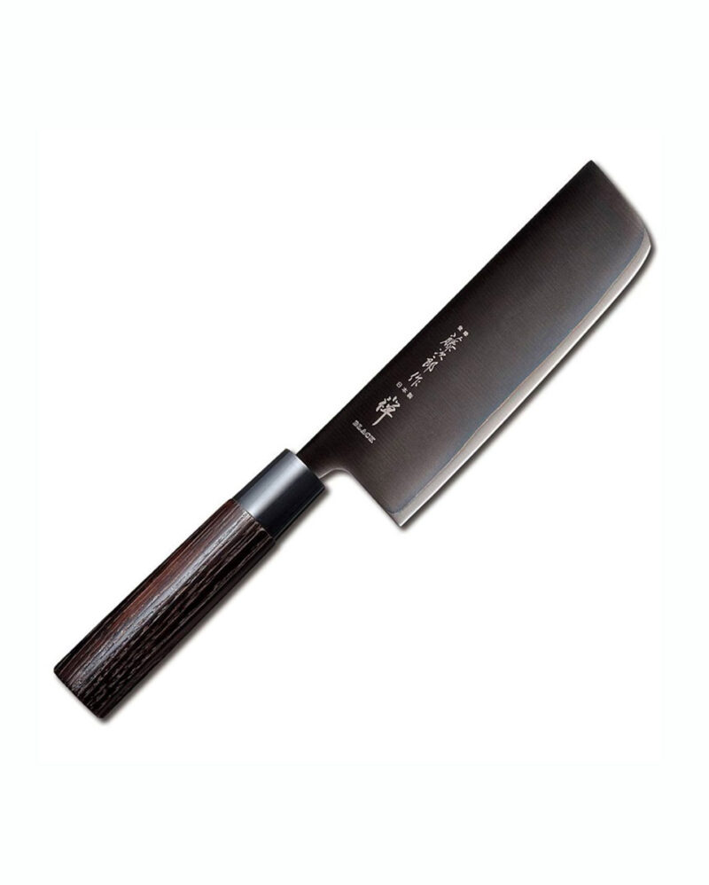 Μαχαίρι Nakiri 16.5 εκ. με λαβή καστανιάς Black Zen - Tojiro
