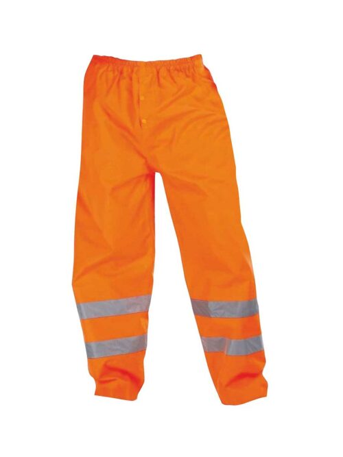 Αδιάβροχο παντελόνι εργασίας με αντανακλαστικές ρίγες πορτοκαλί Gordon – Stenso