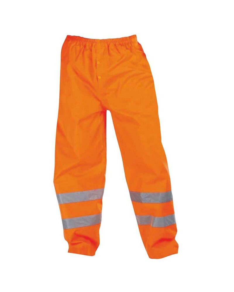 Αδιάβροχο παντελόνι εργασίας με αντανακλαστικές ρίγες πορτοκαλί Gordon – Stenso