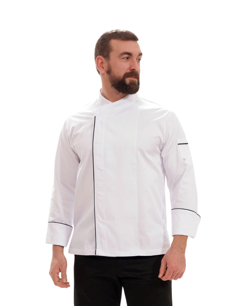 Unisex μακρυμάνικο σακάκι σεφ 1000 της Uniform