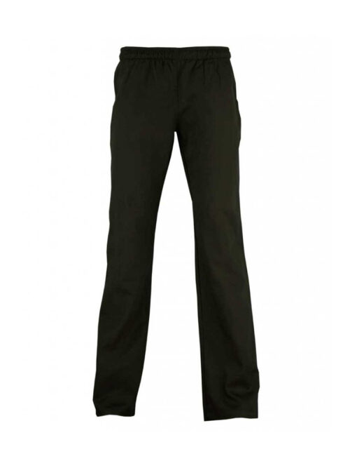 Παντελόνι αλέκιαστο με λάστιχο 323 της Uniform μαύρο
